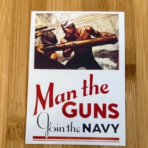 Vintage Navy Recruitment Poster